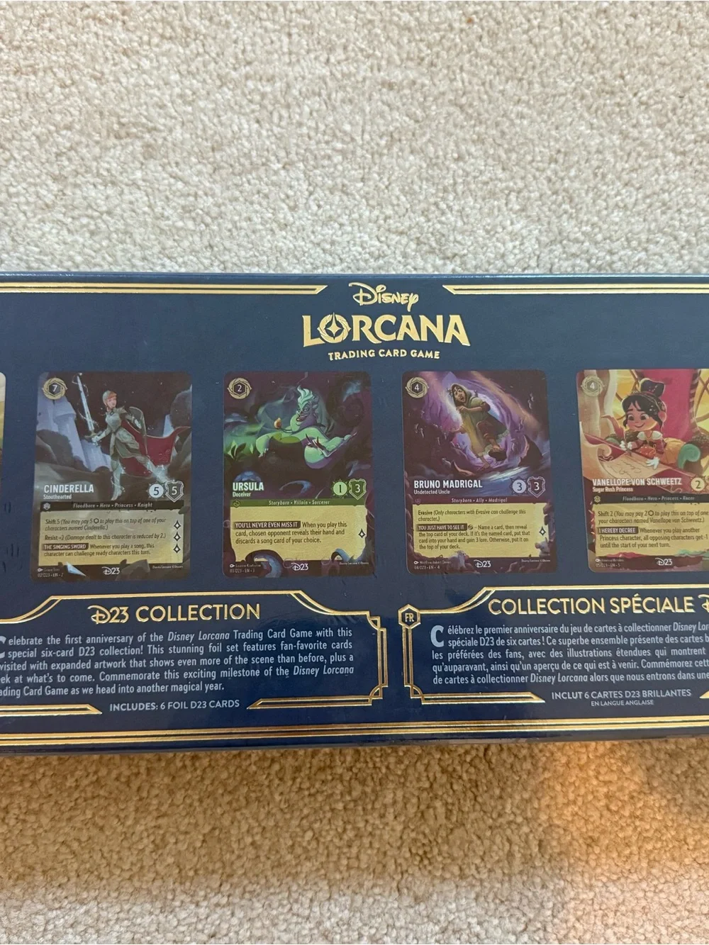Disney Lorcana D23  2024 Collector Card Box